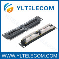 1U 10Ing 12Port Patch Panel Cat.5E lan jinis CAT.6